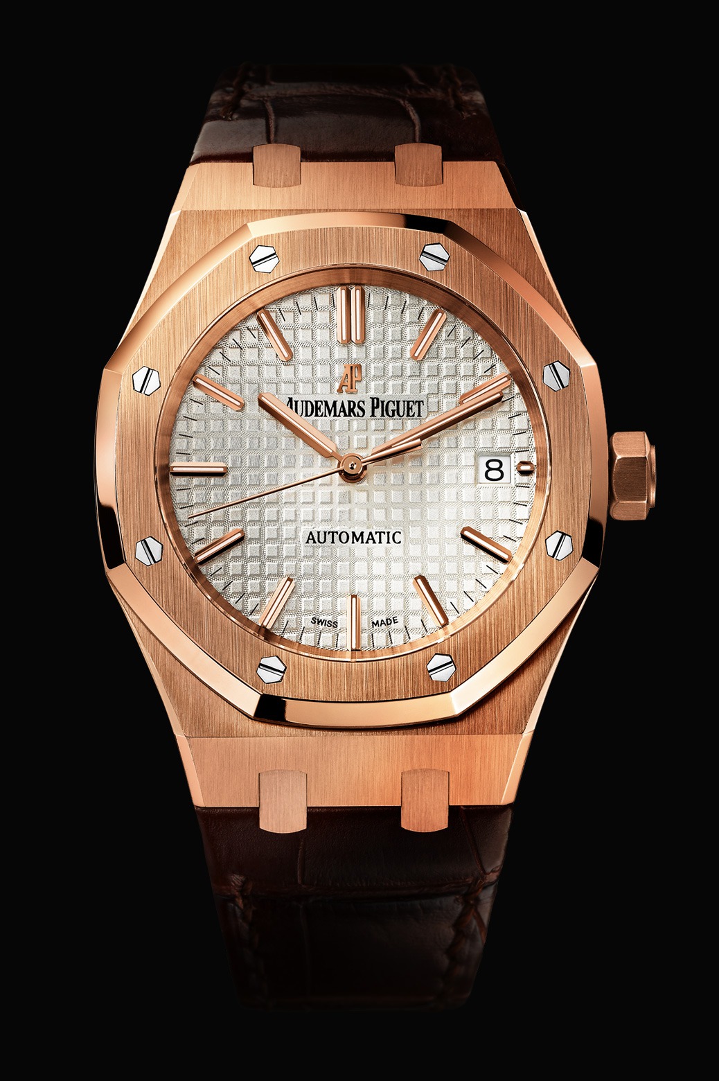 Audemars Piguet Royal Oak Automatic Pink Gold watch REF: 15450OR.OO.D088CR.01